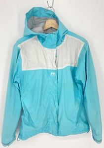 Abrigo chaqueta de lluvia Helley Hansen para mujer talla mediana M cremallera completa con capucha, 2151 - Imagen 1 de 11