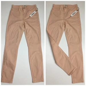 NWT L'AGENCE Womens sz 25 Peach MARGOT High Rise 5 Pocket Ankle Skinny Jeans - Picture 1 of 13