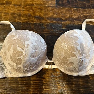 Victoria's Secret Very Sexy Push-Up Bra 32DD Light Pink - Beautiful - Picture 1 of 14