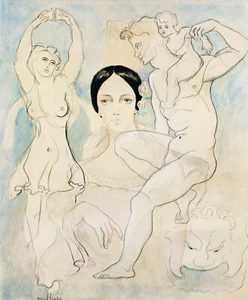 FRANCIS PICABIA Poster or Canvas Print "PILAR" - Picture 1 of 1
