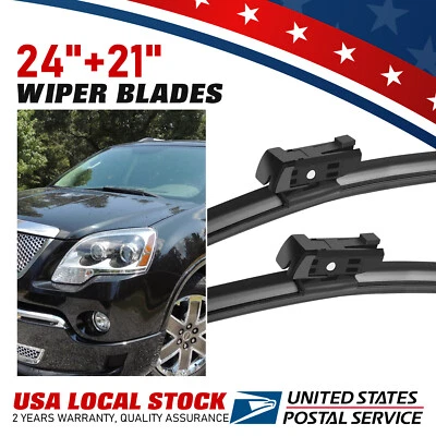 Limpiaparabrisas para todo tipo de clima 24"21" calidad OEM para Saturn Aura 2008-2009 Foto 1 de 4