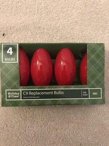 Weihnachtsbirnen rot C9 - Bild 1 von 2