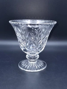 Stuart Crystal 15 cm Footed Vase - Picture 1 of 6