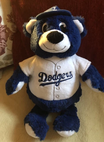 Dodgers Bear In A Ball Cover