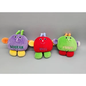 Vintage Baby Gund Plüsch Quietschen Glocke Zwitschern (Zitschern funktioniert nicht) Stofftier Käfer - Bild 1 von 16