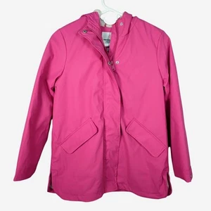 Urban Republic Raincoat Hooded Pink Girls Size Large (14/16) - Picture 1 of 13