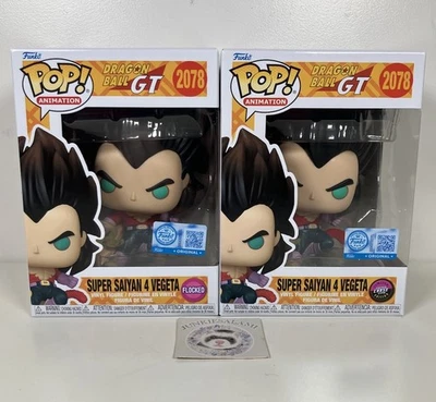 Dragon Ball GT #2078 Super Saiyan 4 Vegeta SS4 Funko Pop! Glow Chase Bundle P/P — 第 1/4 张图片