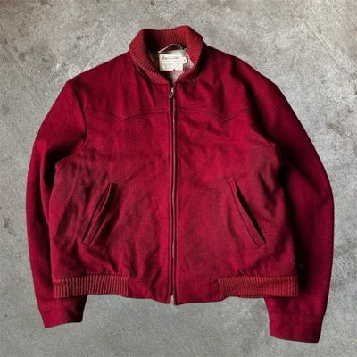 Vintage PENDLETON High Grade Western Wear JACKET Plaid Lining XL Sante Fe - Image 1 of 4