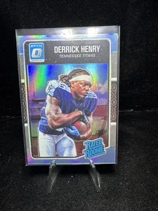 Donruss Optic 2016 - clasificación Rookie Derrick Henry #165 Carolina Blue/50 (RC) - Imagen 1 de 11