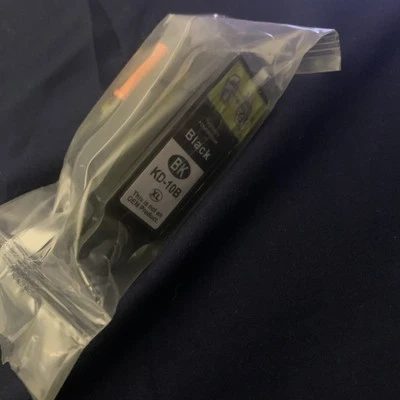 High Capacity Black XL Ink Cartridges  KD-10BK-XL Sealed Pack Ready to Ship! - Image 1 of 2