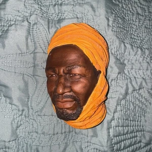 Vintage Bossons England Chalkware Nigerian Man 1962 Wandmontage Congleton EUC - Bild 1 von 7