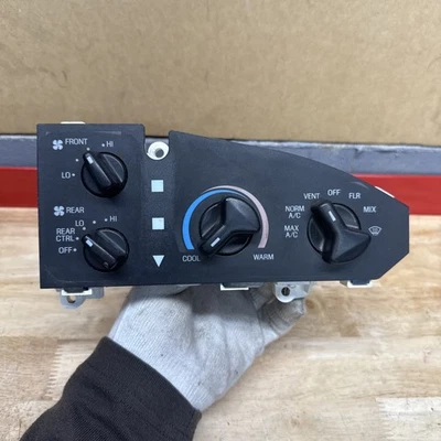 2008-2014 Ford Van Econoline E150 E250 E350 Heater Control Switch Rear Fan Foto 1 de 4
