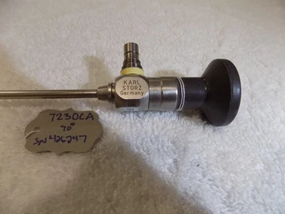 KARL STORZ 7230CA 4 MM 70º HOPKINS II AUTOCLAVABLE 18 CM AMARILLO - #426247 Foto 1 de 4