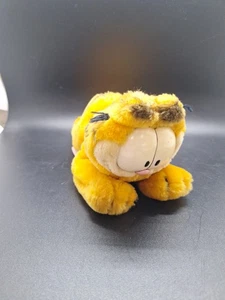 Vintage 1981 Garfield Plüsch Stofftier Beanie United Feature Syndicate Dakin USA - Bild 1 von 9