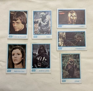 7 of 10 VINTAGE 1984 KELLOGG’S STAR WARS STICK'R TRADING CARDS CEREAL PREMIUM - Picture 1 of 16