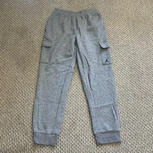 Jordan Pants Boys Youth XL Jogger Sweatpants Cargo Gray NEW - Picture 1 of 9