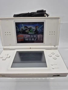 Nintendo DS Lite Handheld System - White (Hinge Loose) Read Description. - Picture 1 of 10