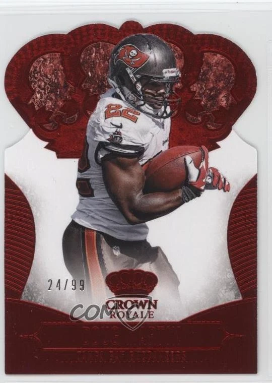 2013 Panini Crown Royale Retail Red Die-Cut Crown /99 Doug Martin #35 - Image 1 of 2
