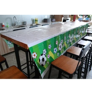 Fußball Tischdecke Kind Baby Partyversorgungen Für Fußballmotiven Tischläufer - Bild 1 von 12