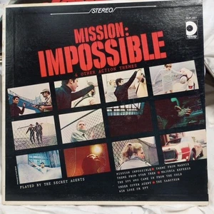 Mission Impossible & other Action Themes Stra Trek Mannix Album Vinal LP - Picture 1 of 6