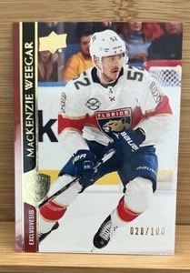 Mackenzie Weegar - 2020-21 Upper Deck UD Exclusives /100 - Panthers - Picture 1 of 2
