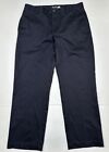 Van Heusen Classic Dark Blue Chino Pants Men Size 34x30 (Measure 33x30)