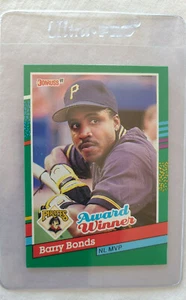 1991 DONRUSS BASEBALL BARRY BONDS #762 NO DOT ERROR PIRATES *RARE* - Picture 1 of 4