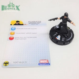 Heroclix Incredible Hulk set Hulkbuster Wrangler #002 ¡Figura de Fuerzas Rápidas con tarjeta! - Imagen 1 de 1