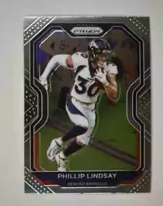 2020 Panini Prizm - PHILLIP LINDSAY #114 base - Denver Broncos 🏈 - Picture 1 of 1