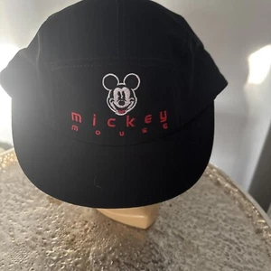 Sombrero Prototipo Mickey Mouse Único en Su Clase Sombrero/Muestra Ajustable Negro - Imagen 1 de 5