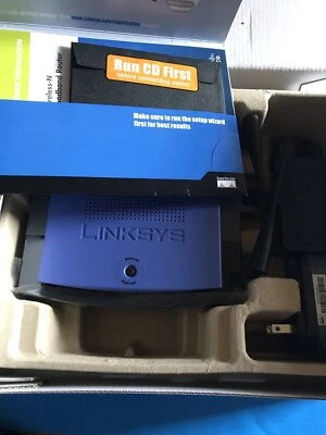 Open box Linksys WRT300N 270 Mbps 4-Port Gigabit Wireless N Router never used - Image 1 of 4
