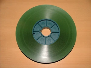 35mm GREEN MYLAR FILM HEADER LEADER - 1000' ROLL - Picture 1 of 2