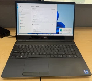 Dell Precision 7560 15.6 Laptop i9-11950H 64GB 512GB RTX A2000 Warrty Exp DEC 25 - Afbeelding 1 van 11