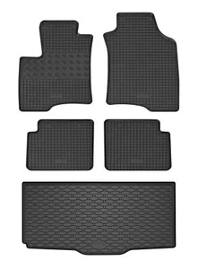 Auto Gummimatten und Kofferraumwanne für Fiat Panda ab 2012 - Bild 1 von 5