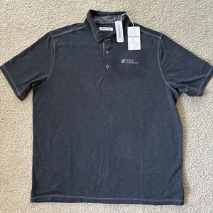 Tommy Bahama Paradiso Polo Short Sleeve, Denim Blue, XL/TG Brand New - Picture 1 of 8
