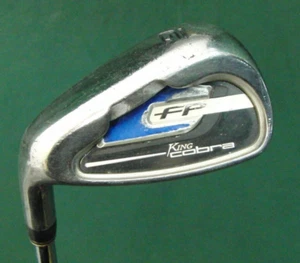 Left Handed King Cobra FP 9 Iron Regular Steel Shaft Lamkin Grip - Picture 1 of 4