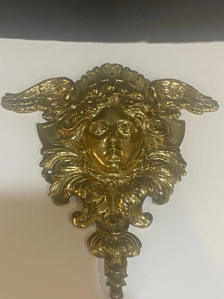 Антикварное французское позолоченное бронзовое крепление для мебели Ormolu 8 дюймов - Изображение 1 из 4