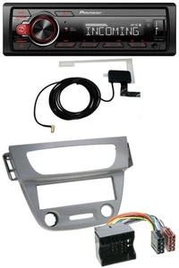 Pioneer USB MP3 DAB Bluetooth Autoradio für Renault Megane 3 Quadlock 09-14 grau - Bild 1 von 9