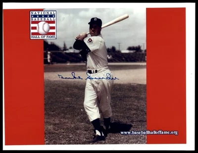 Duke Snider Autographed Signed 8.5x11 Photo (3 Count Lot) Brooklyn Dodgers - Image 1 of 3