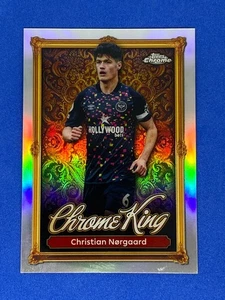 Christian Norgaard Topps 2026 Premier League Chrome King Football Trading Card - Picture 1 of 1