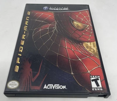 Spider-Man 2 (Nintendo GameCube, 2004) Complete CIB Tested - Image 1 of 4
