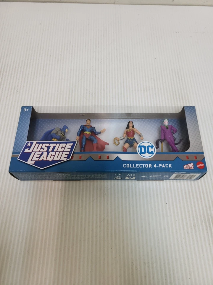 DC Comics Justice League Micro Collection 4-pack Figures Assortment- Mattel-