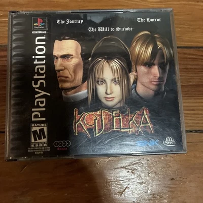 KOUDELKA Sony Playstation 1  PS1 CIB Complete Game Box Manual Very Good - Image 1 of 4