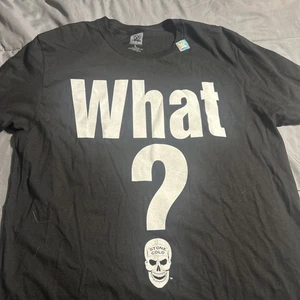 Stone Cold Steve Austin What? WWE Authentic T Shirt  - Size Large - Picture 1 of 5