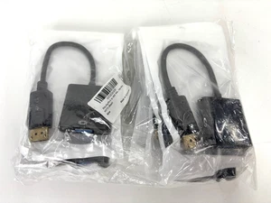 Lote (10) Adaptador Convertidor Sanyi DisplayPort Macho a VGA Hembra - Imagen 1 de 4