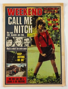 Natalie Wood Cilla Black Tony Blackburn WEEKEND MAGAZINE 4 FEBRUARY 1970 NO 3389 - Picture 1 of 1