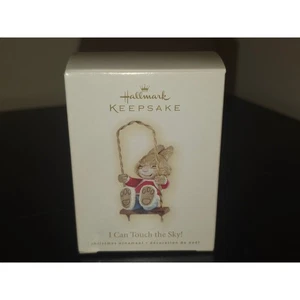 I Can Touch The Sky! Rabbit on Swing 2009 Keepsake Ornament by Hallmark New NIB - Picture 1 of 3