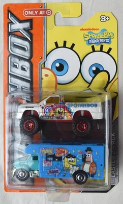 Matchbox  Easter 2 Pack Spongebob SquarePants 1:64 scale die cast - Image 1 of 3