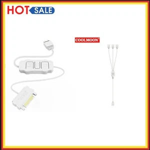 ARGB Controller 5V 3PIN to SATA Interface Extension Cable for PC Case Fan(White) - Afbeelding 1 van 8