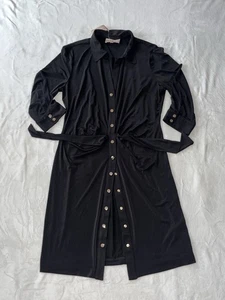 Philosophy Kleid Button Down Damen Schwarz Größe M  - Bild 1 von 3